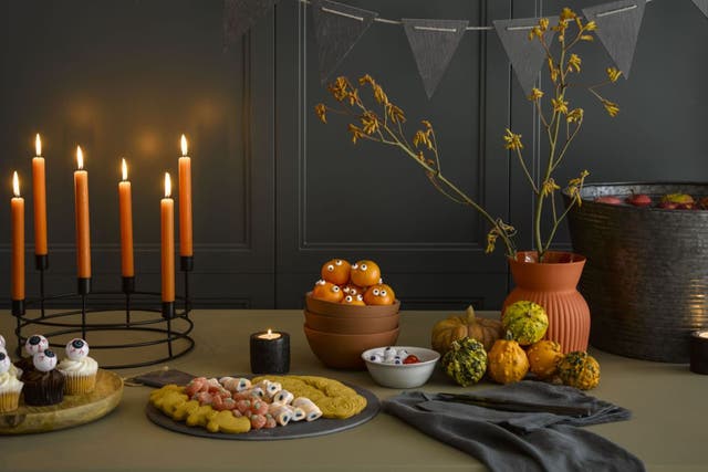 Opt for these Halloween-themed decs to celebrate the festivities (Garden Trading/PA)