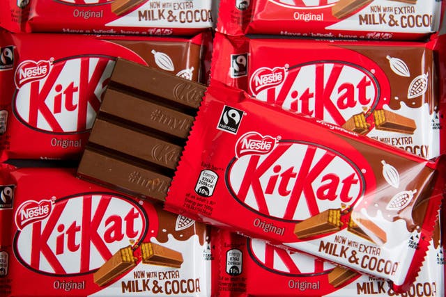 KitKat maker Nestle has seen sales dip as shopper balked at higher prices (Dominic Lipinski/PA)