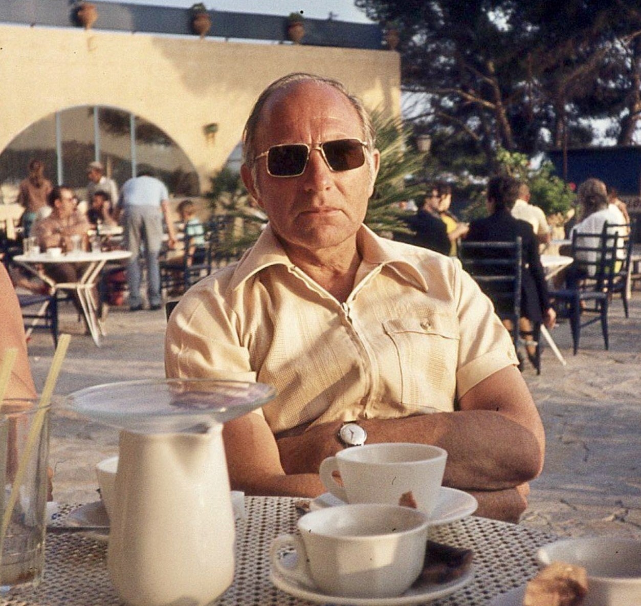 Len Howes in Majorca 1972