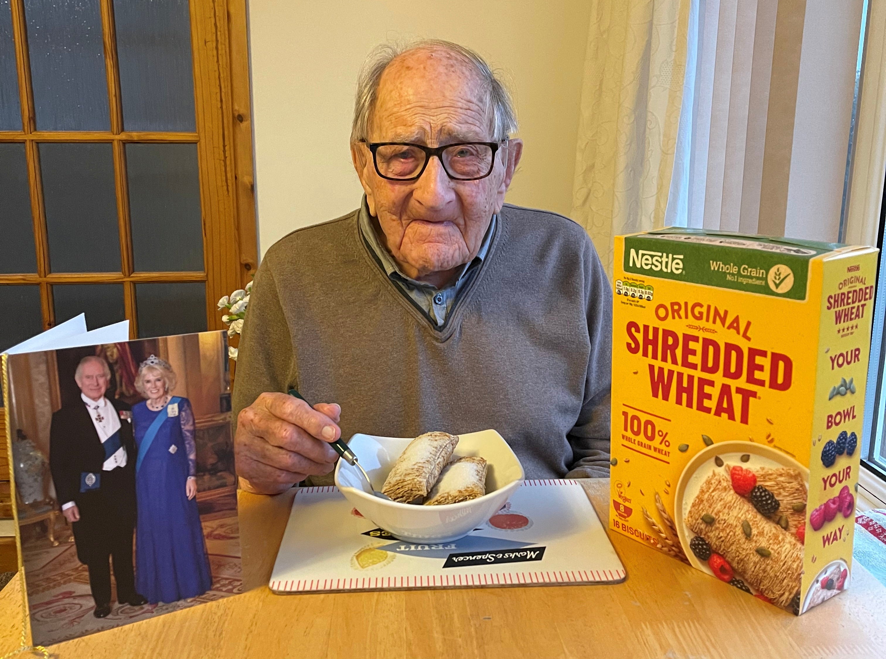 Leonard Howes and his Shredded Wheat