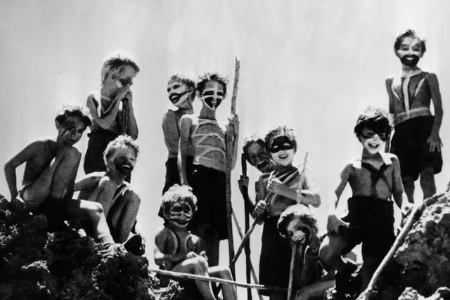 <p>The savage youths of the 1963 film adaptation of ‘Lord of the Flies'</p>