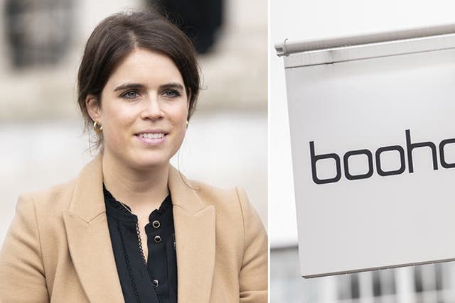<p>Princess Eugenie praises Boohoo for being a ‘leader’ in tackling modern-day slavery despite 2020 scandal.</p>