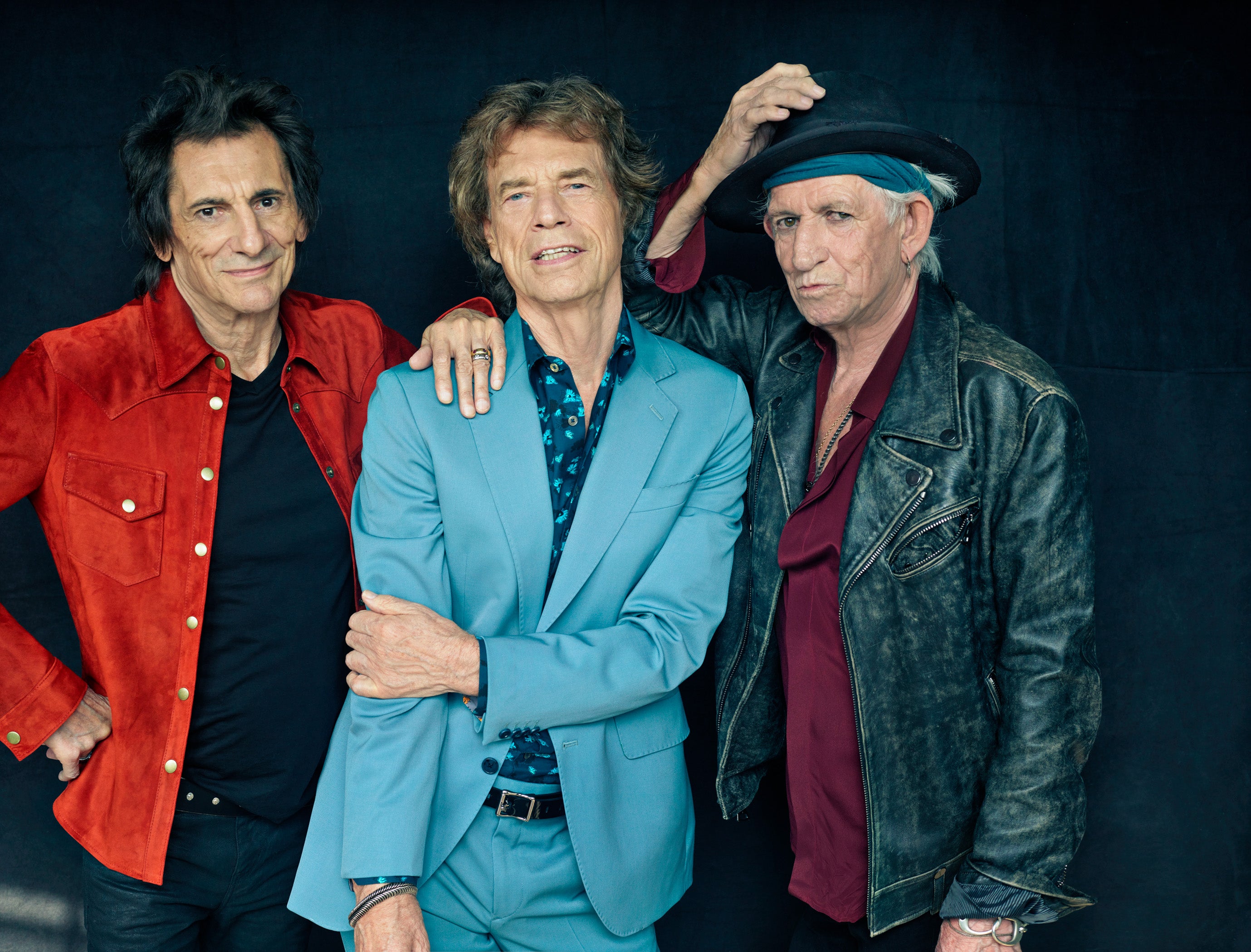 Still rocking: The Rolling Stones, Ronnie Wood, Mick Jagger and Keith Richards, in 2023