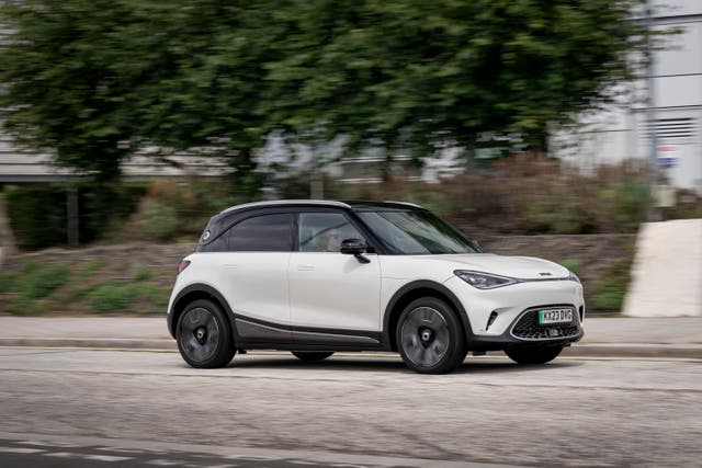 <p>One of the new breeds of very compact SUVs – huge by the idealistic standards of the old Smart car</p>
