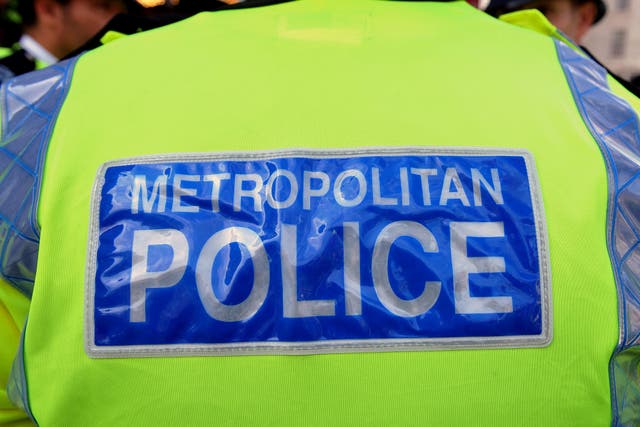 Metropolitan Police signage (Nick Ansell/PA)