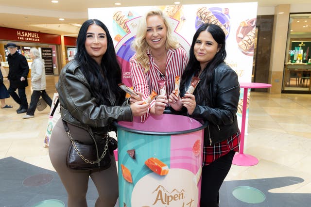 <p>The research was commissioned by Alpen Delight, which visited a Cardiff shopping centre with TV personality Josie Gibson to ask shoppers about the little things that bring them happiness</p>