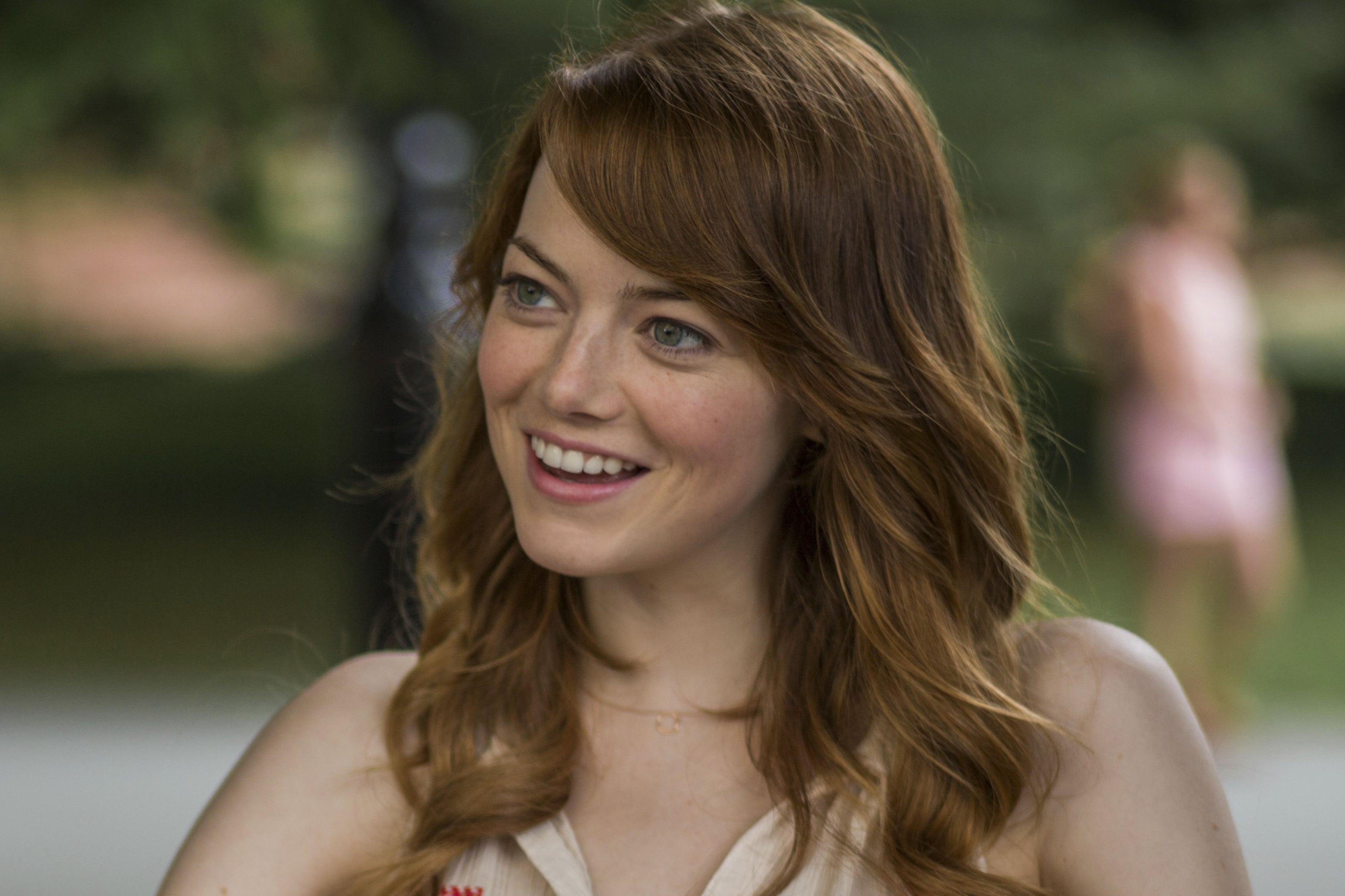 ‘She is one of those 100 per cent people. If she is into something, she is really into it’: Emma Stone in the 2015 Woody Allen film ‘Irrational Man’