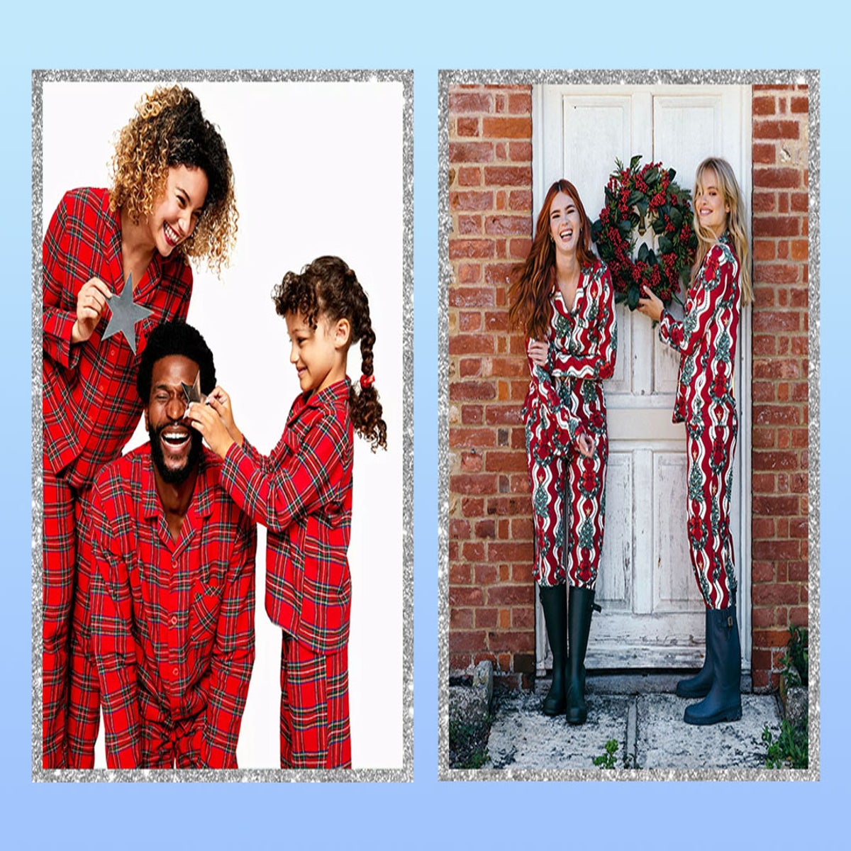 Men's Family Christmas Pyjama Bottoms, M&S Collection