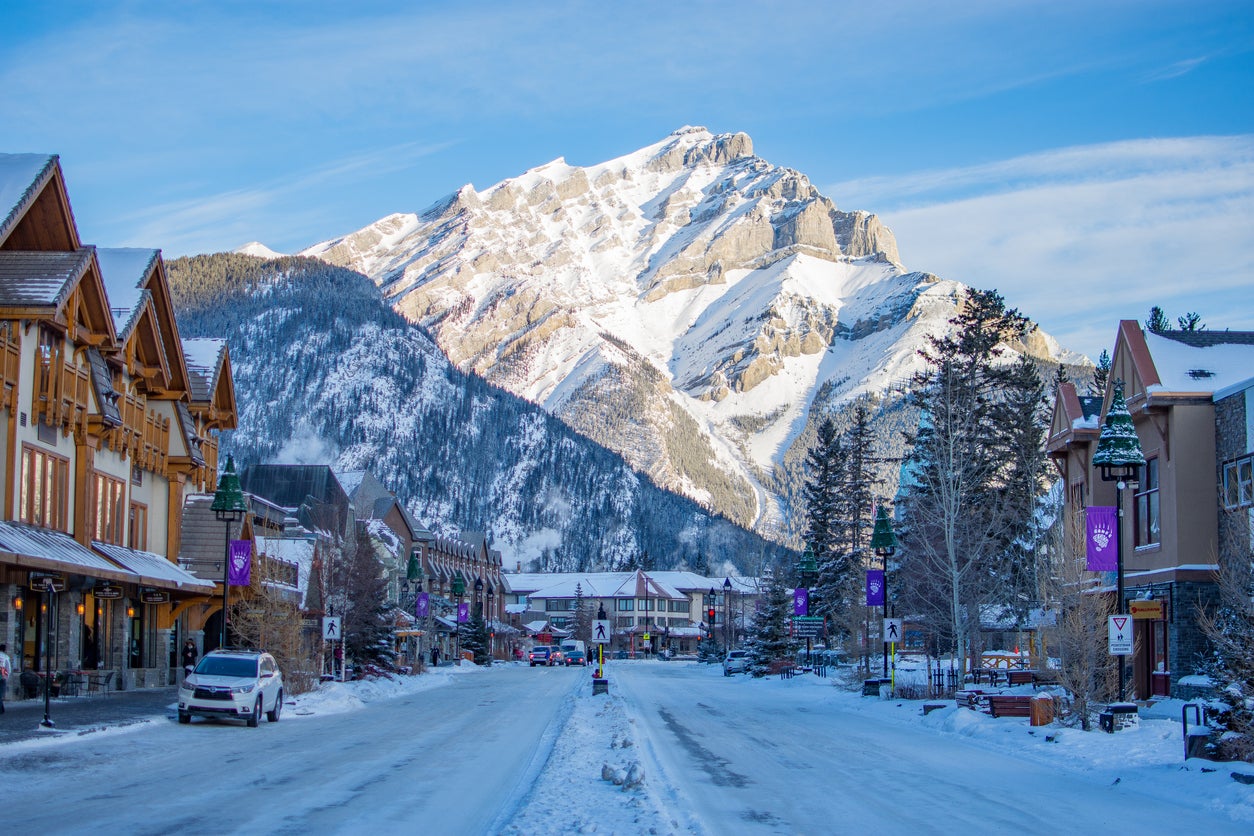 Sunshine Village is one of three ski resorts in the Banff National Park