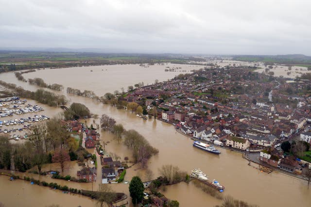 Organic chicken manure is causing pollution to the River Wye, a court hears (Steve Parsons/PA)