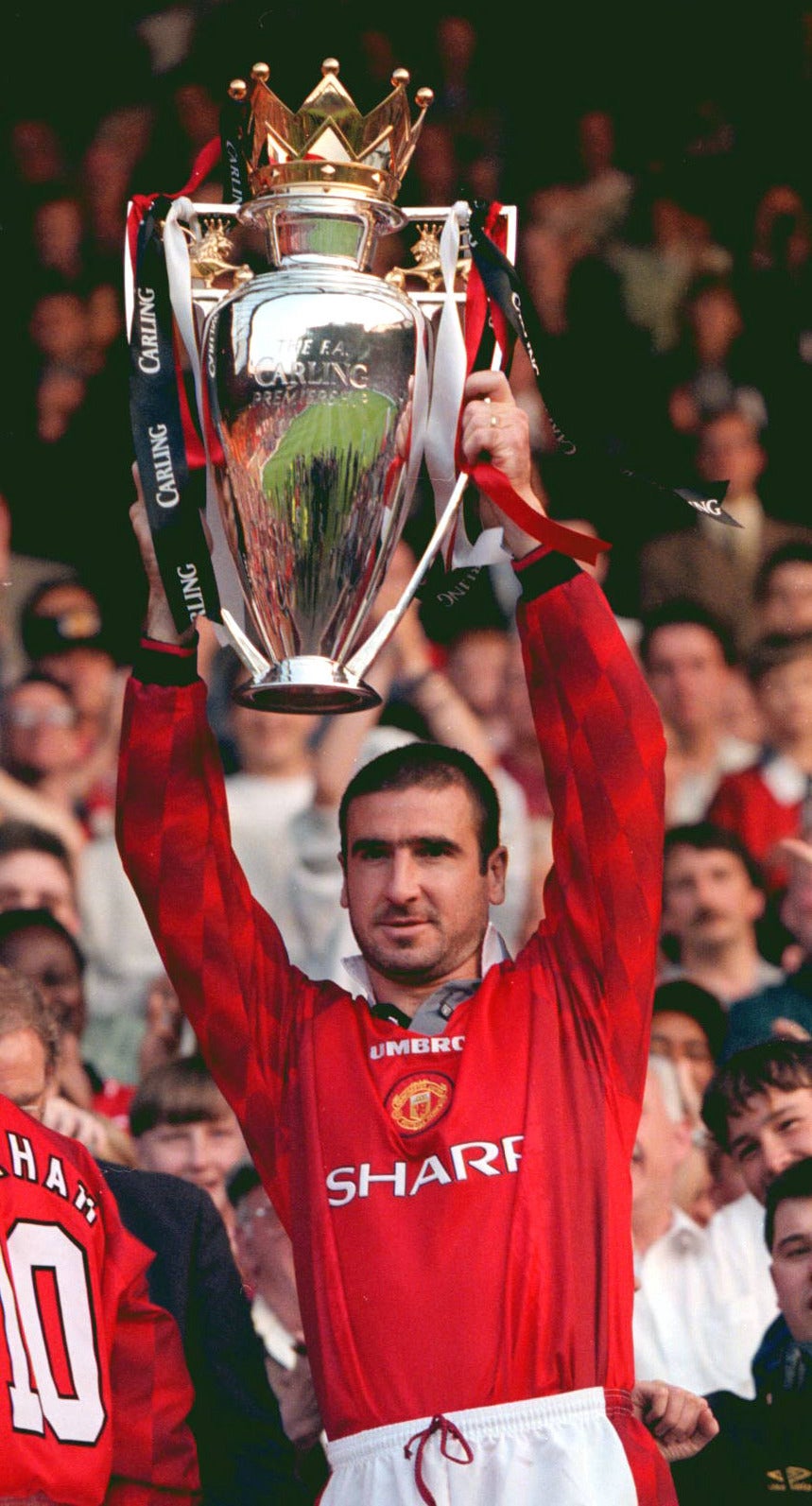 Cantona helped United win four Premier League titles in five seasons (PA)