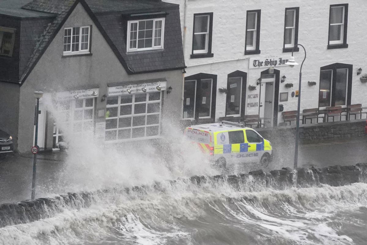 Woman dies after being swept into river during Storm Babet weather warning Woman dies after being swept into river during Storm Babet weather warning