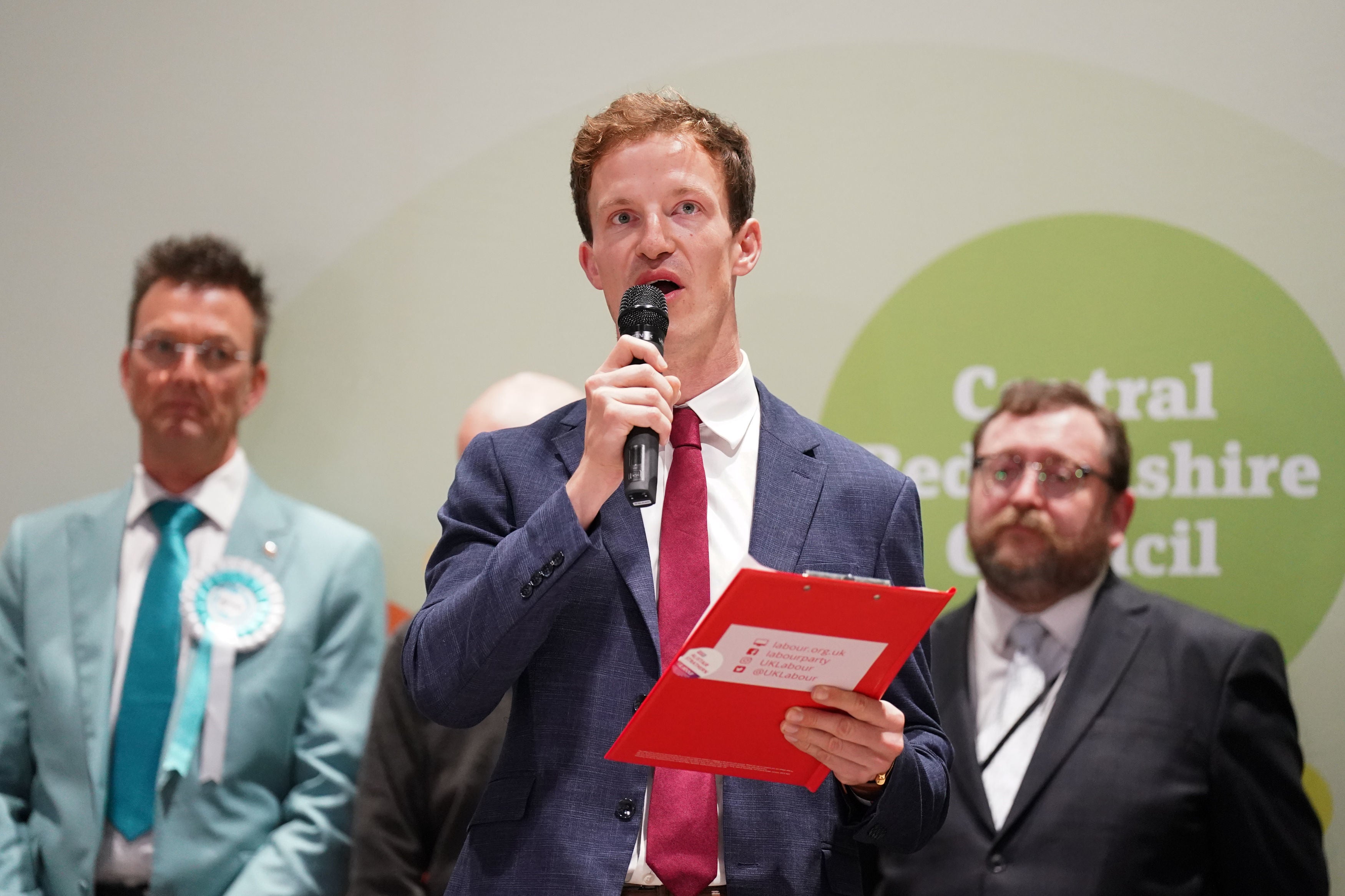 Labour candidate Alistair Strathern overturns 24,000 majority