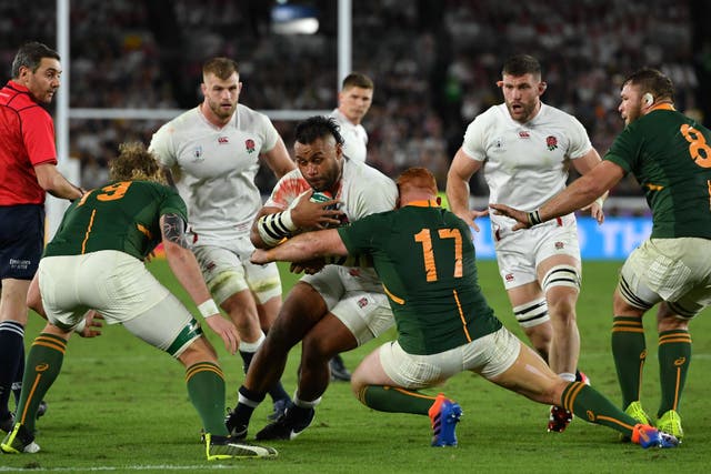 England suffered final defeat to South Africa four years ago (Ashley Western/PA)