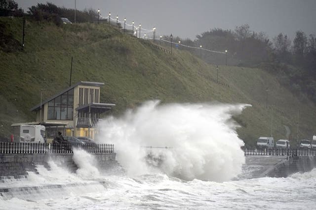 Storm Babet has battered the country (Danny Lawson/PA)