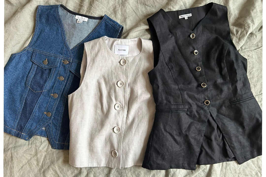 A selection of the best women’s waistcoats that we tested for this review