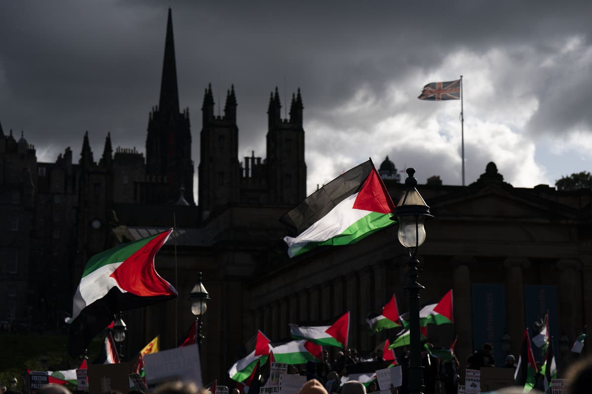 No 10 says pro-Palestine marchers have right to protest but should &lsquo;be mindful&rsquo;