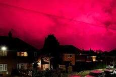 Mystery solved of eerie pink light that appeared over Kent town