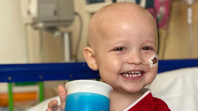 <p>Dillan Ramsey-Aksehir was one year old when he was first diagnosed with leukaemia in May 2020</p>