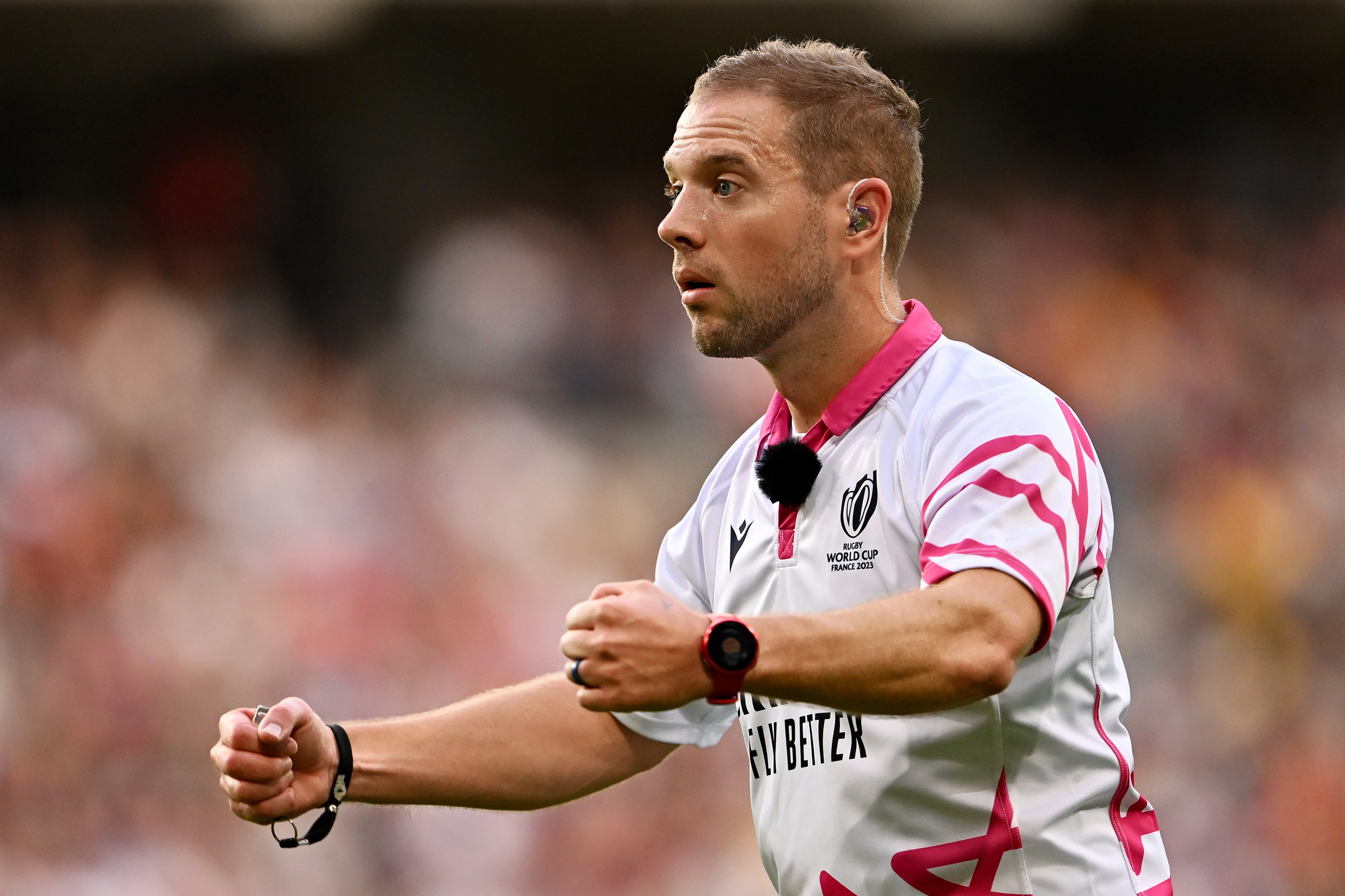 Australia’s Angus Gardner is one of the referees for the 2024 Six Nations