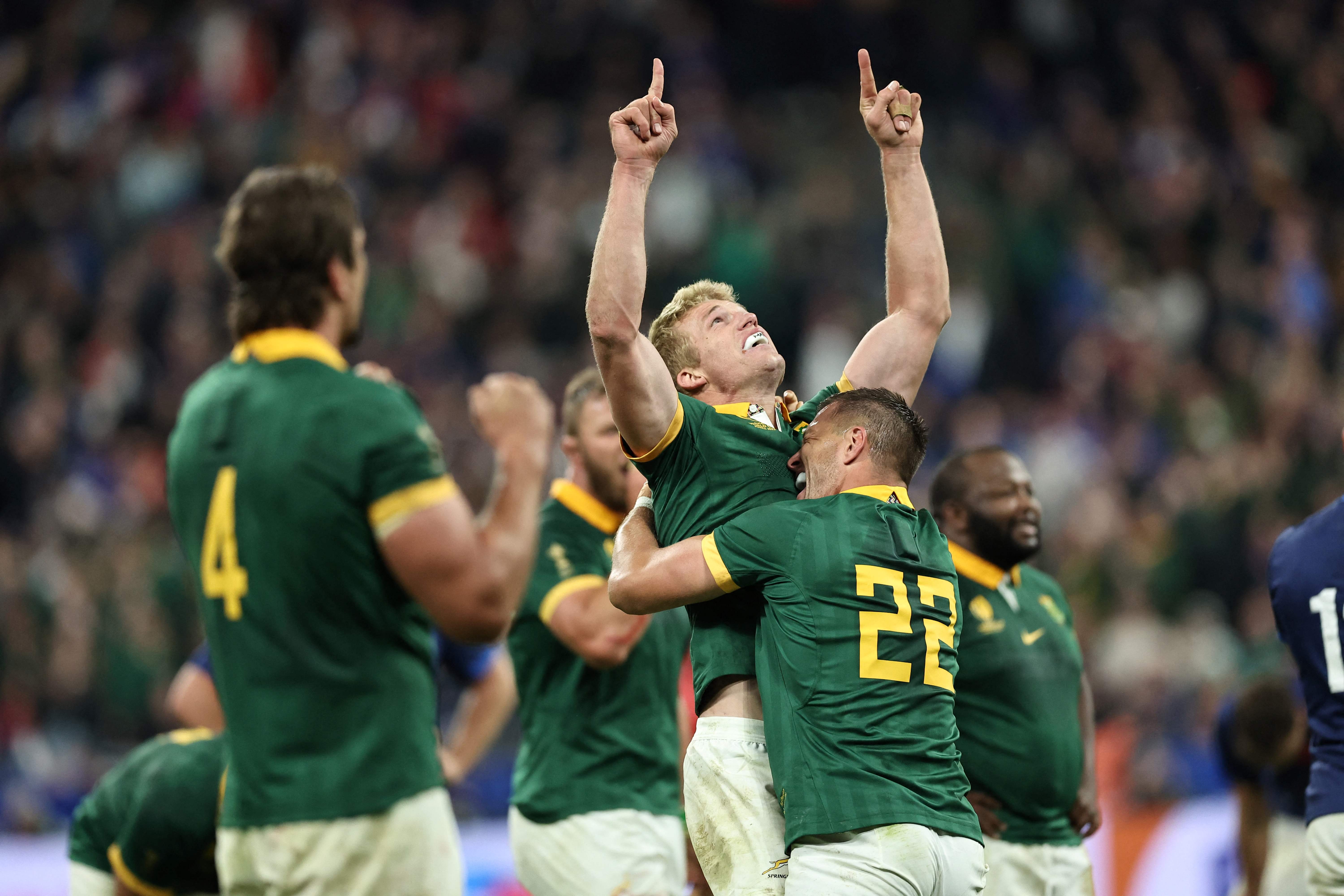 South Africa look set to be celebrating once more come Saturday evening