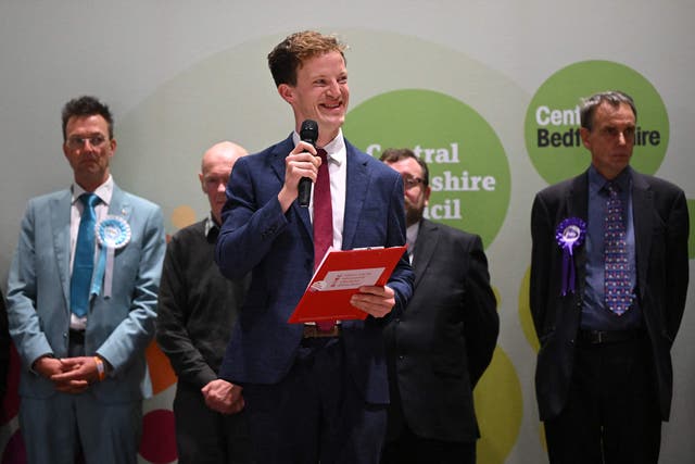 <p>Labour’s winning candidate Alistair Strathern will replace Nadine Dorries as MP for Mid Bedfordshire</p>