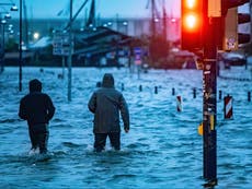 Storm Babet – live: Major incidents declared as three killed during red weather warning and flood chaos