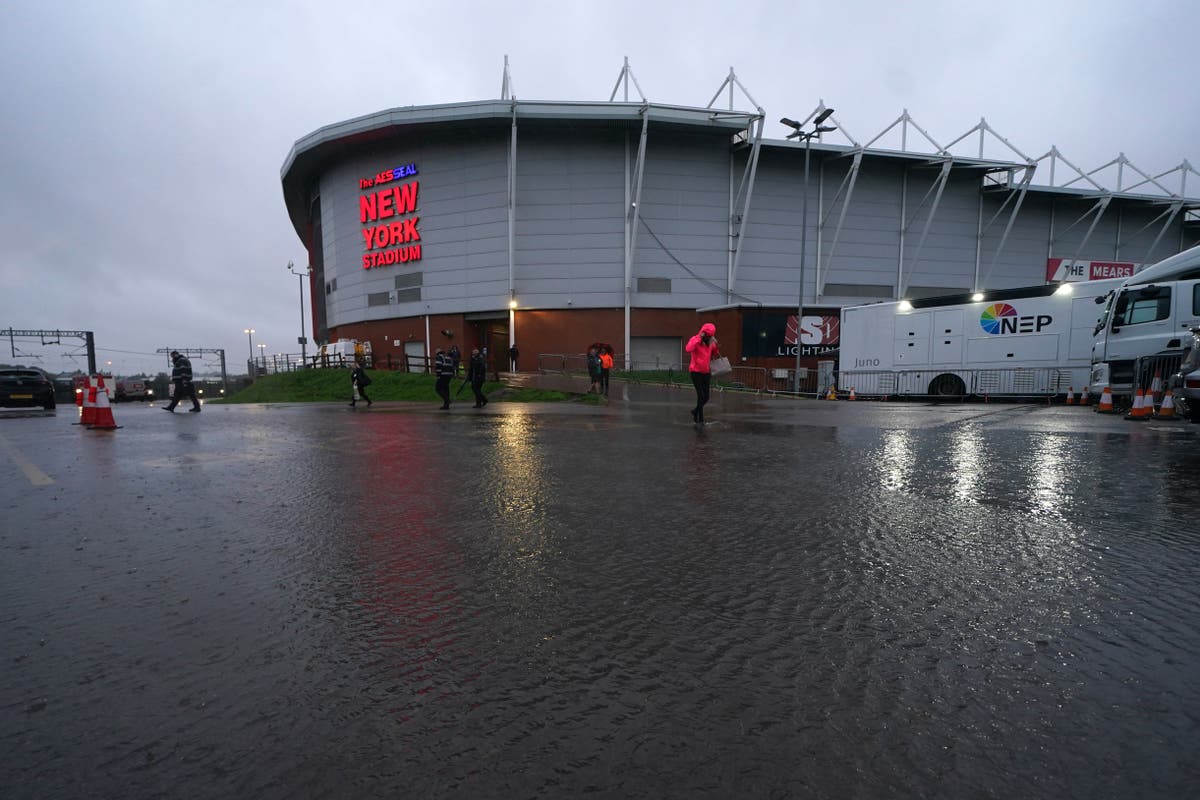 Rotherham’s game with Ipswich off and Scottish matches postponed due to storm Rotherham’s game with Ipswich off and Scottish matches postponed due to storm