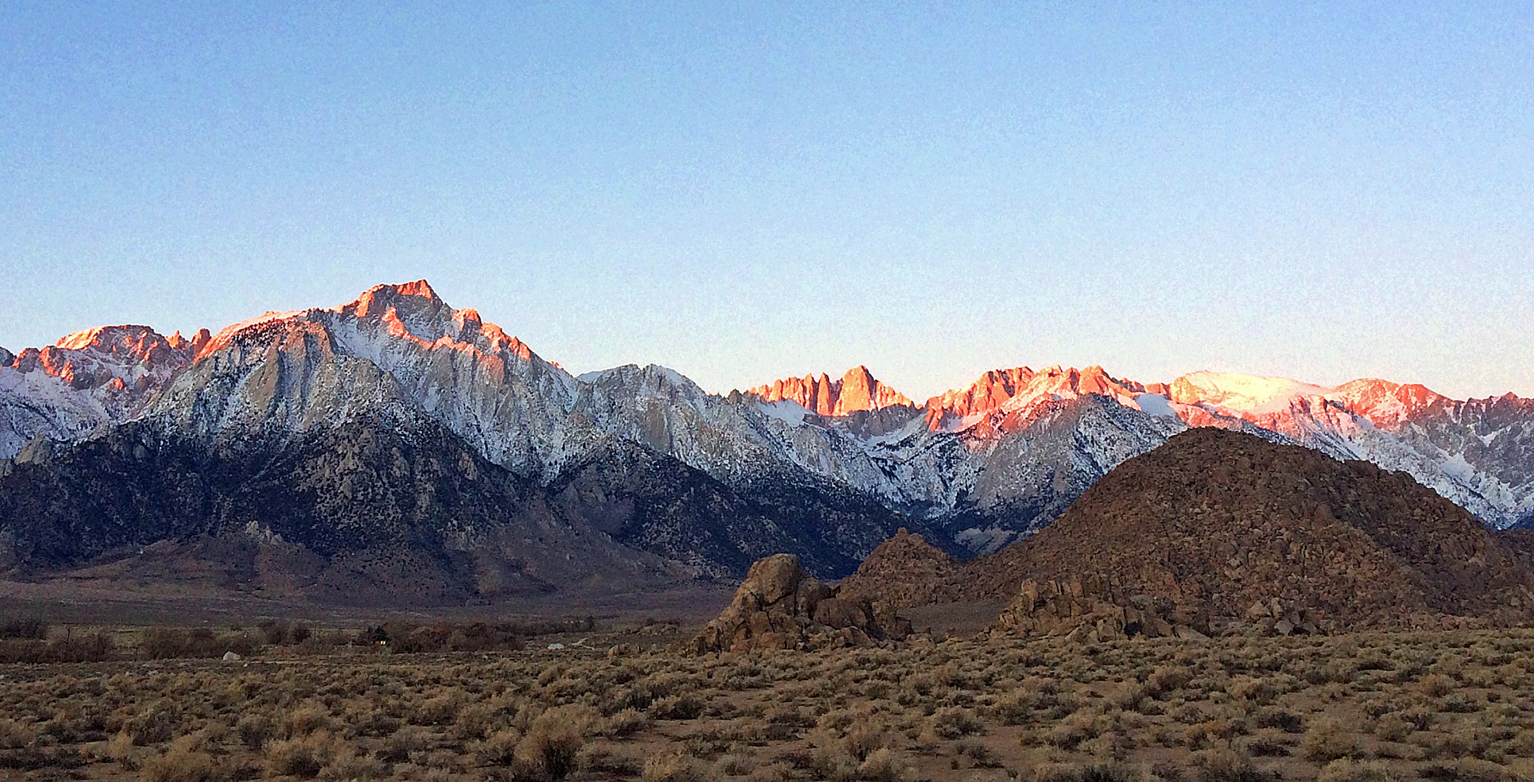 <p> A pilot from France died while hiking California’s Mount Whitney (pictured) </p>
