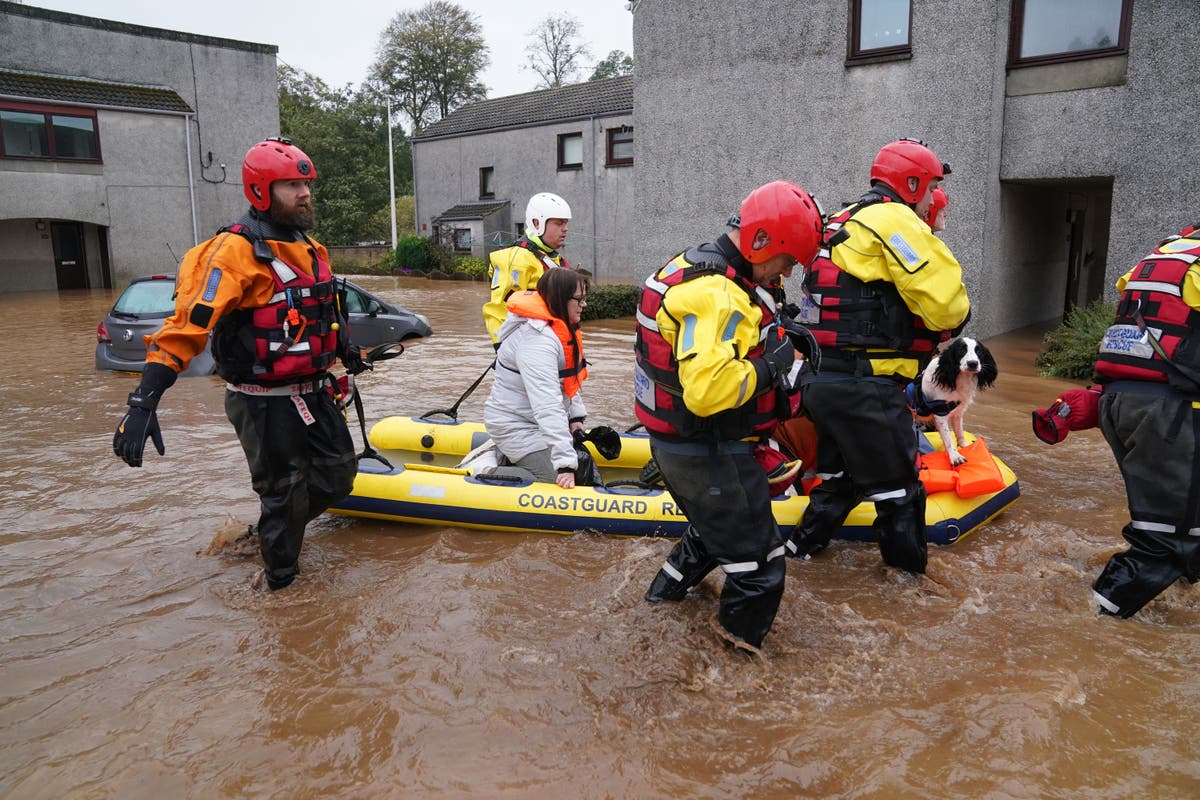 Storm Babet has ‘more to come’ as widespread floods cause three deaths