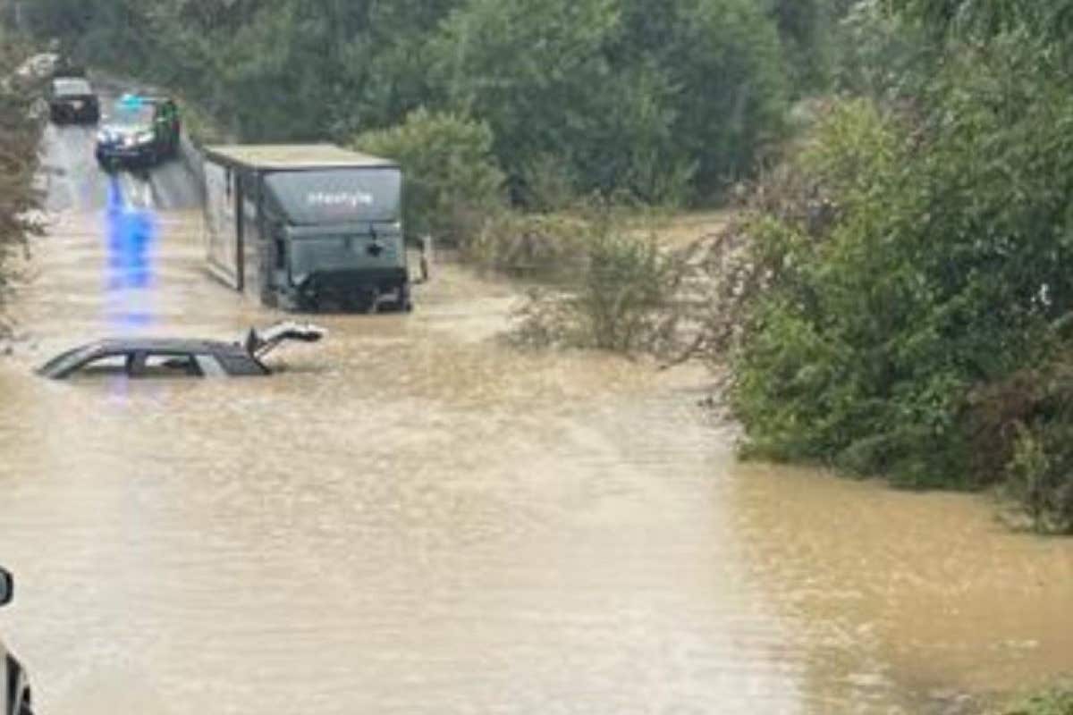 Emergency crews rescue 20 people from care home trapped by floods Emergency crews rescue 20 people from care home trapped by floods