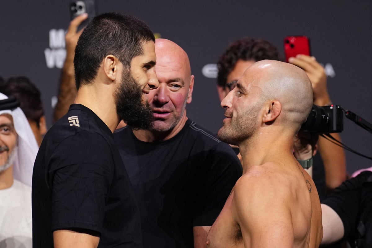UFC 294 LIVE: Volkanovski vs Makhachev and Chimaev vs Usman – fight updates and results tonight