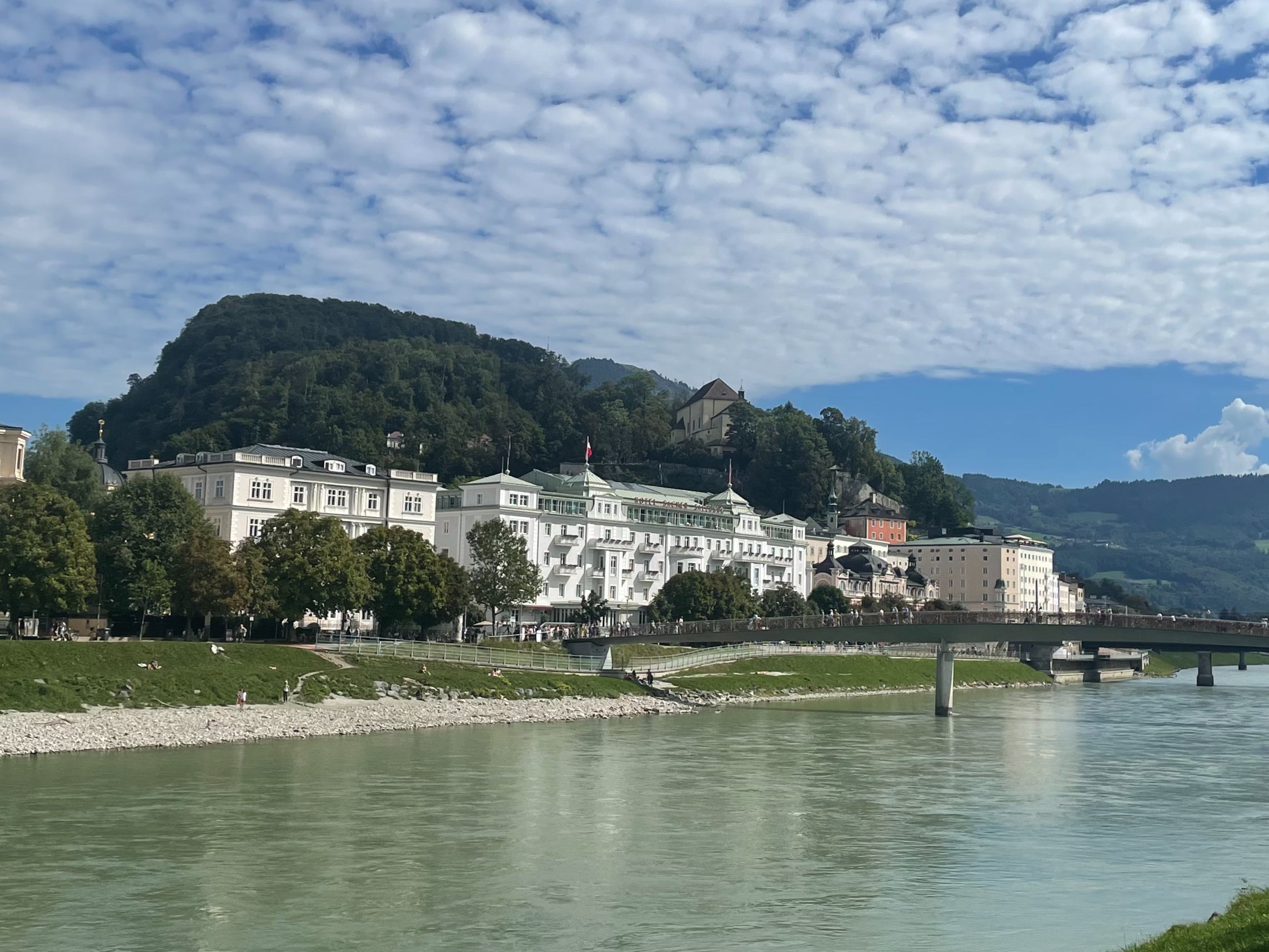 Besides its beauty, Salzburg is known as the home of Mozart and the setting for The Sound of Music