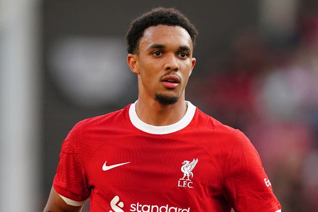 Liverpool defender Trent Alexander-Arnold was involved in an accident (Mike Egerton/PA)