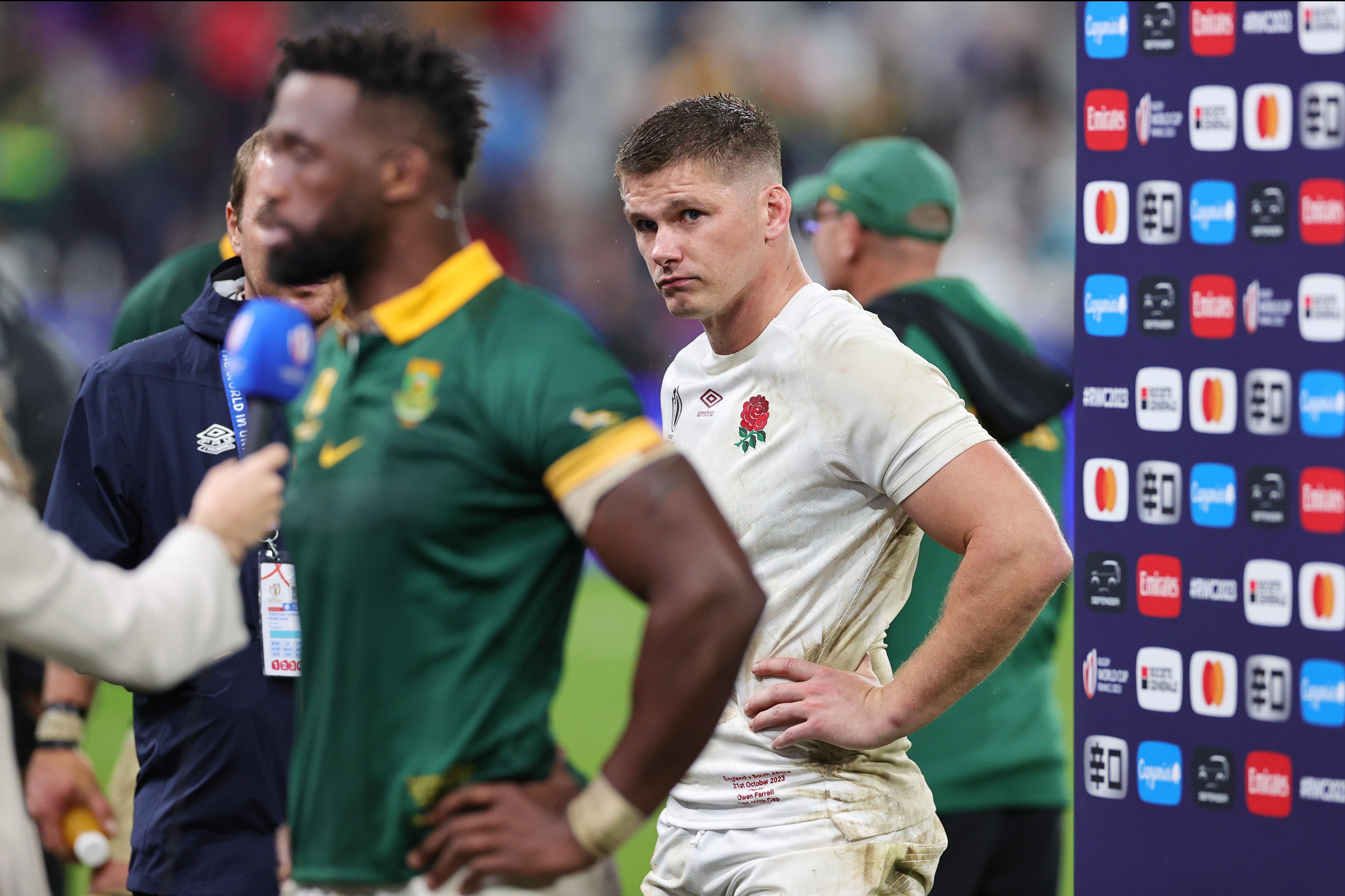 England, captained by Owen Farrell, narrowly missed out on a place in the World Cup final