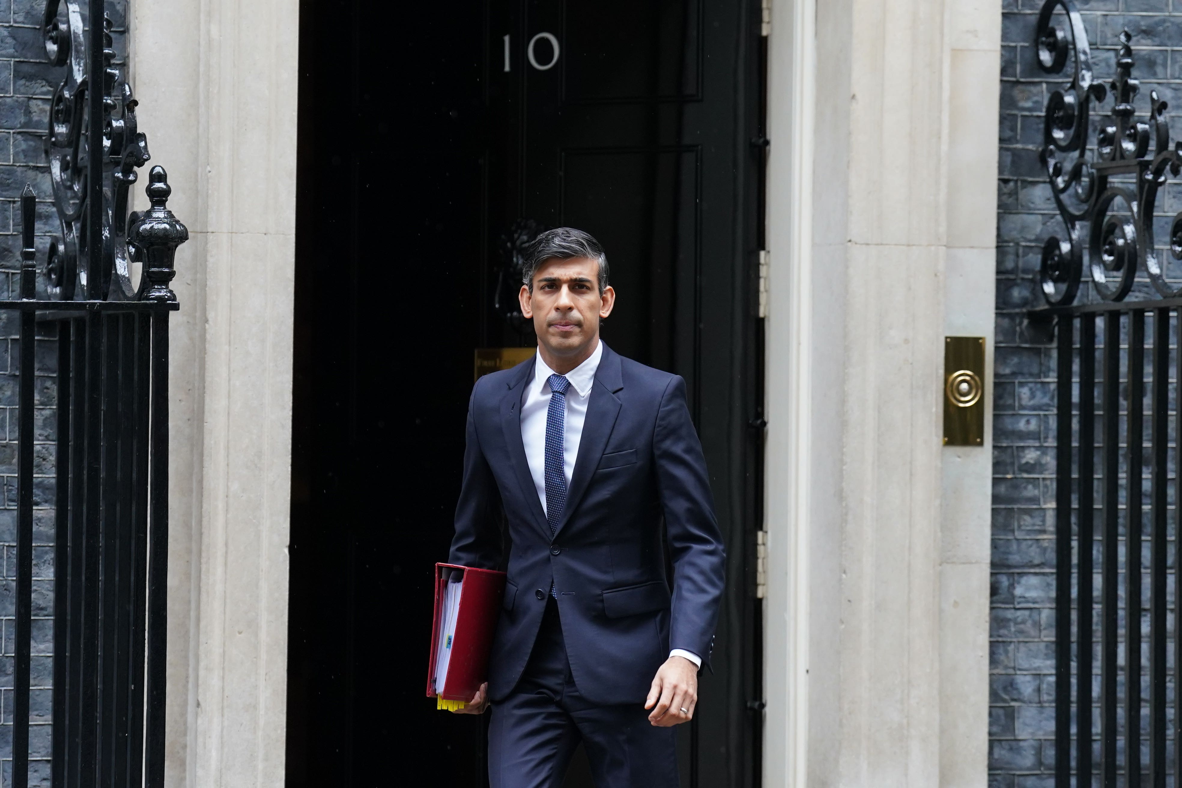Prime minister Rishi Sunak’s personal ratings have declined