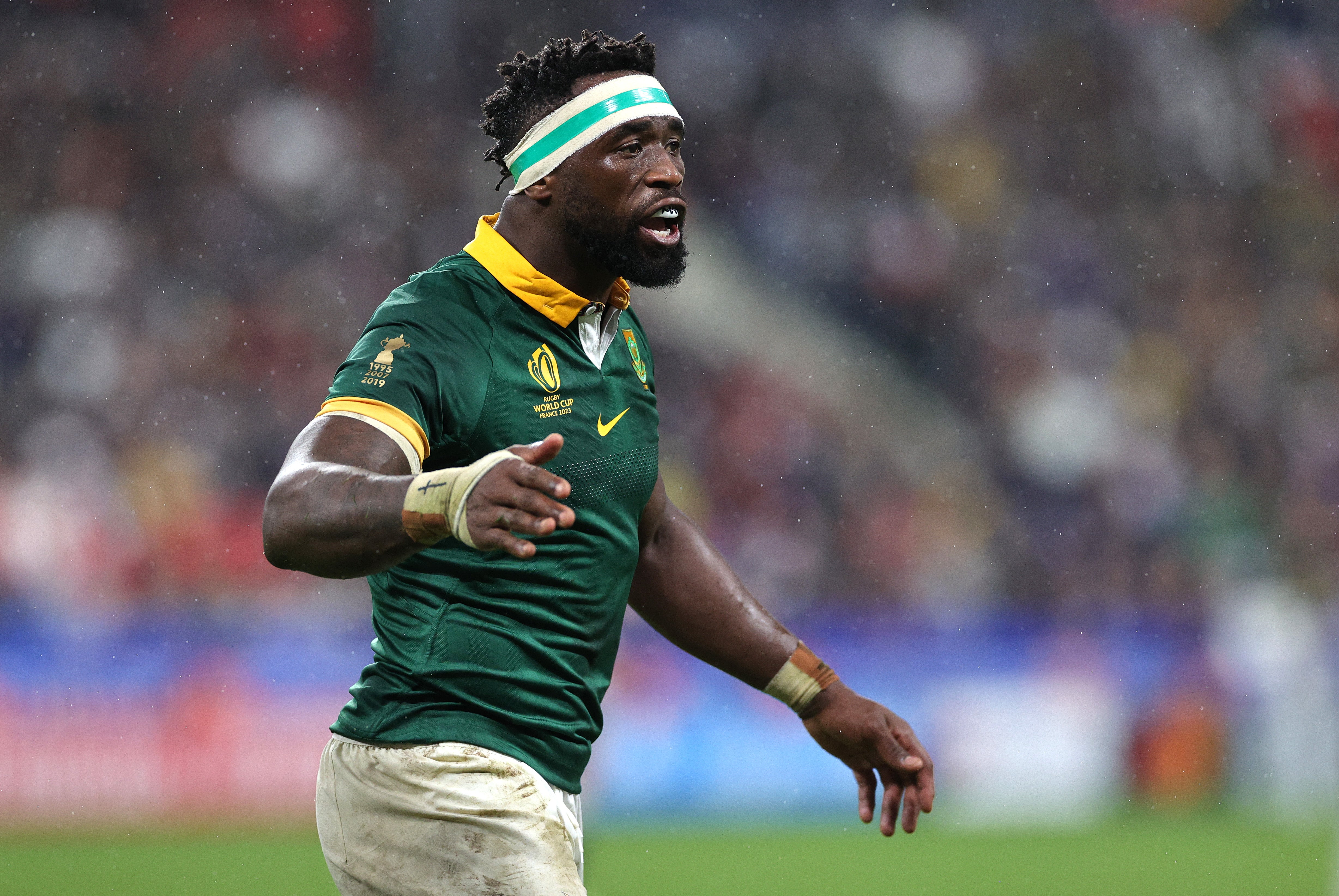 Siya Kolisi confirmed he had reached out to Tom Curry