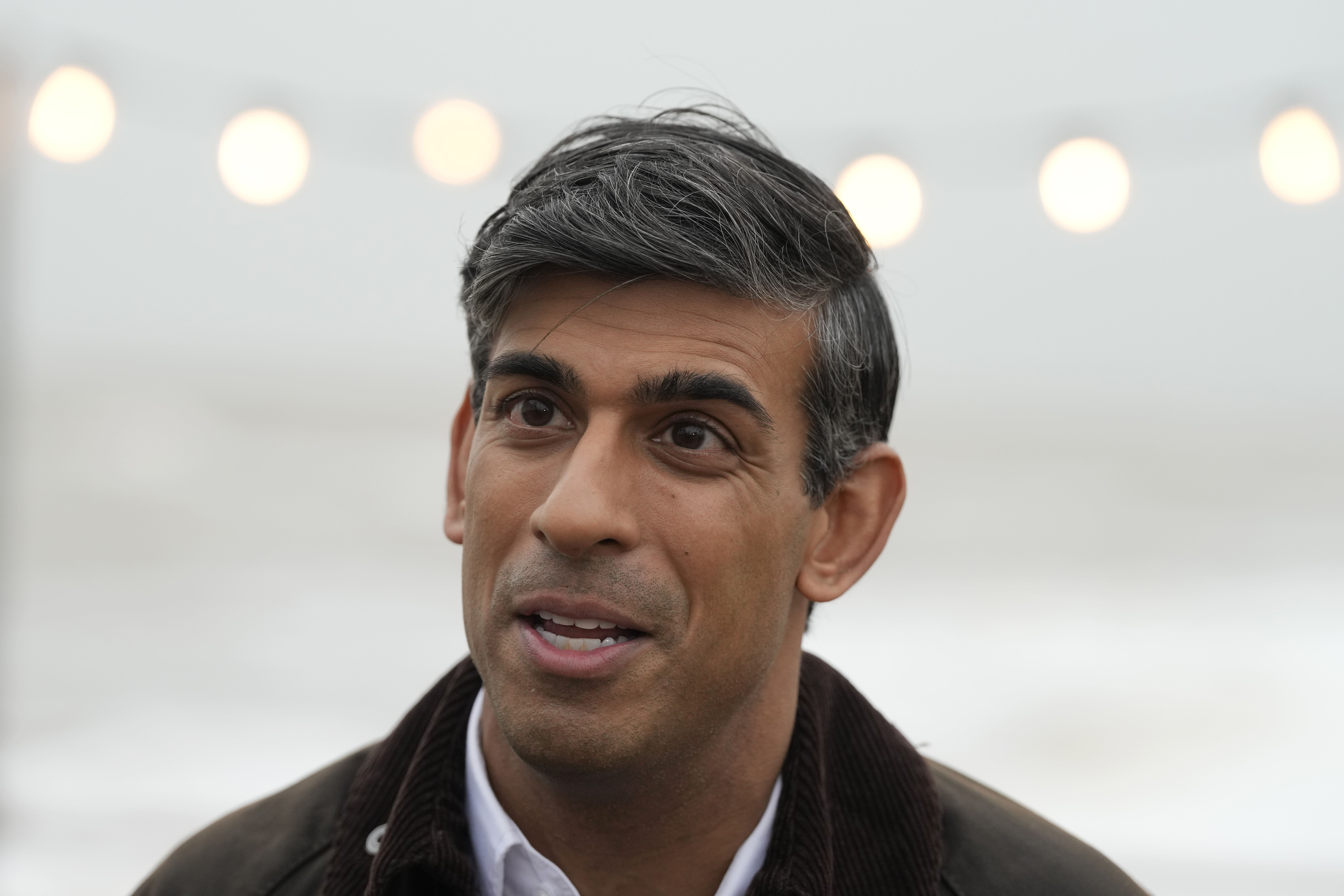 Prime Minister Rishi Sunak will mark one year in office on October 25 (Frank Augstein/AP)