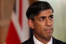 Rishi Sunak sacks senior Tory aide for calling for Gaza ceasefire