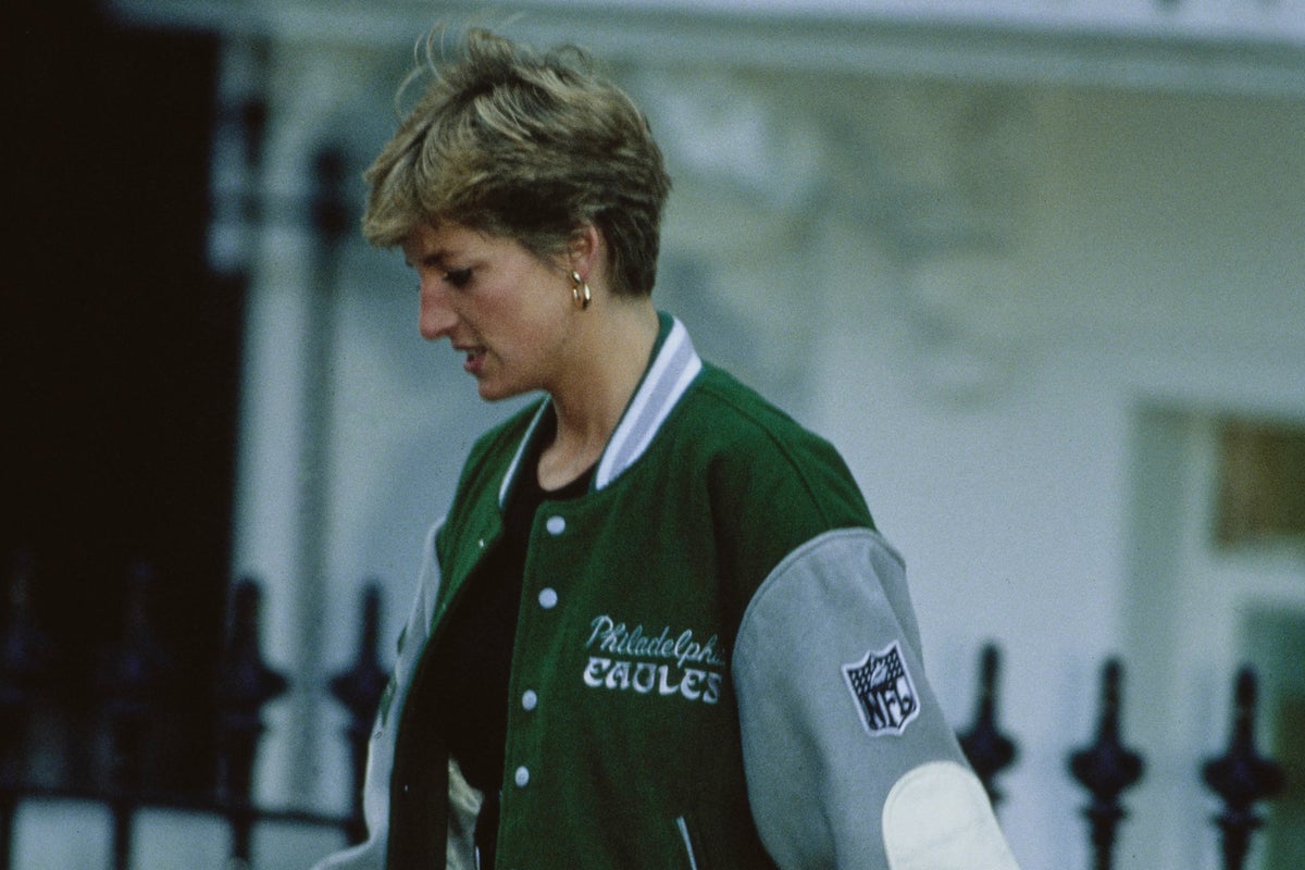 The Story Behind Princess Diana's Philadelphia Eagles Jacket