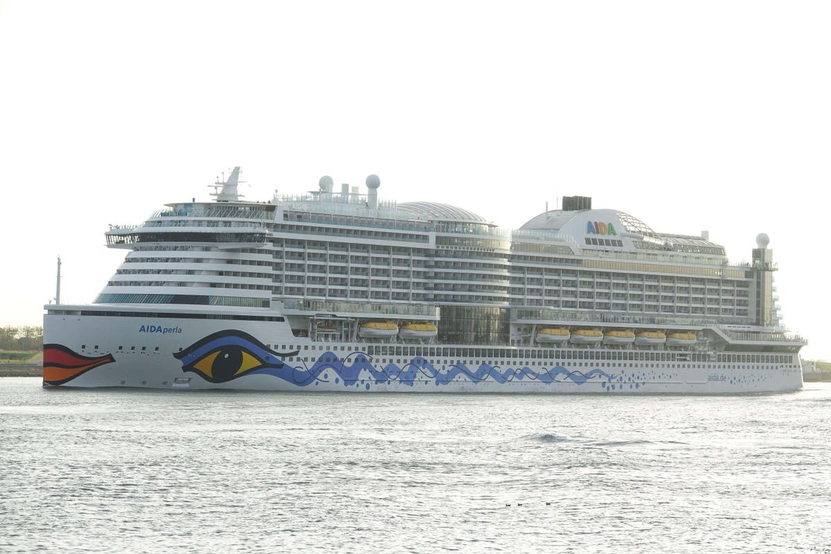 Search for cruise ship crew member reported to have gone overboard Search for cruise ship crew member reported to have gone overboard