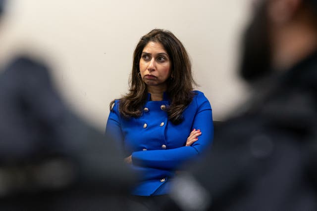 <p>Is this the same Suella Braverman who told the police that they must prioritise ‘freedom of speech’? </p>