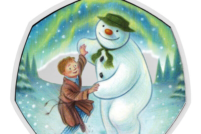 The Snowman has sold more than 5.5 million copies around the world (Royal Mint/PA)
