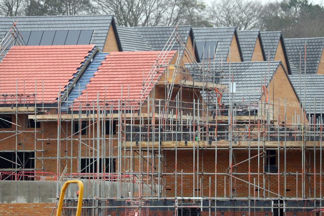 Vistry has joined rival housebuilders in warning over weaker demand in the housing market as it prepares to cut around 200 jobs (Andrew Matthews/PA)