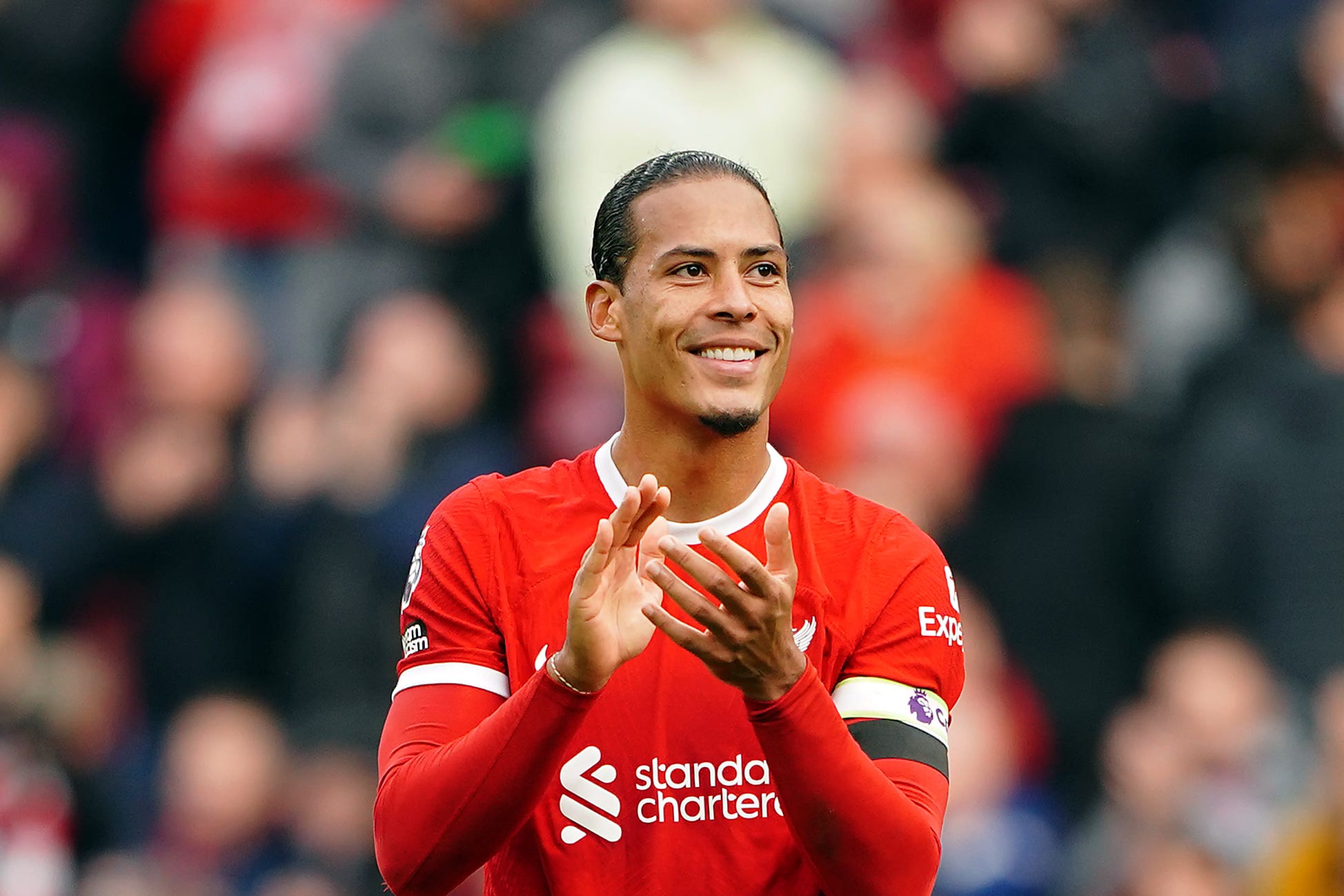 Former Liverpool captain Sami Hyypia believes Virgil van Dijk will prove he is the best centre-back in the Premier League again this season (Peter Byrne/PA)