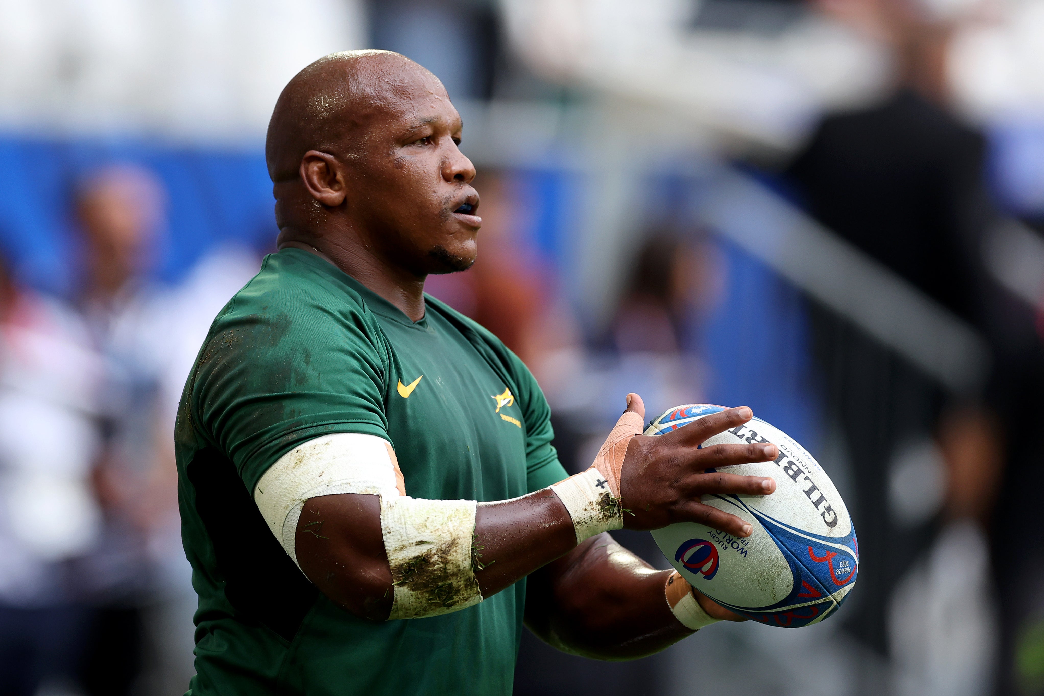 Hooker Bongi Mbonambi is part of South Africa’s leadership team