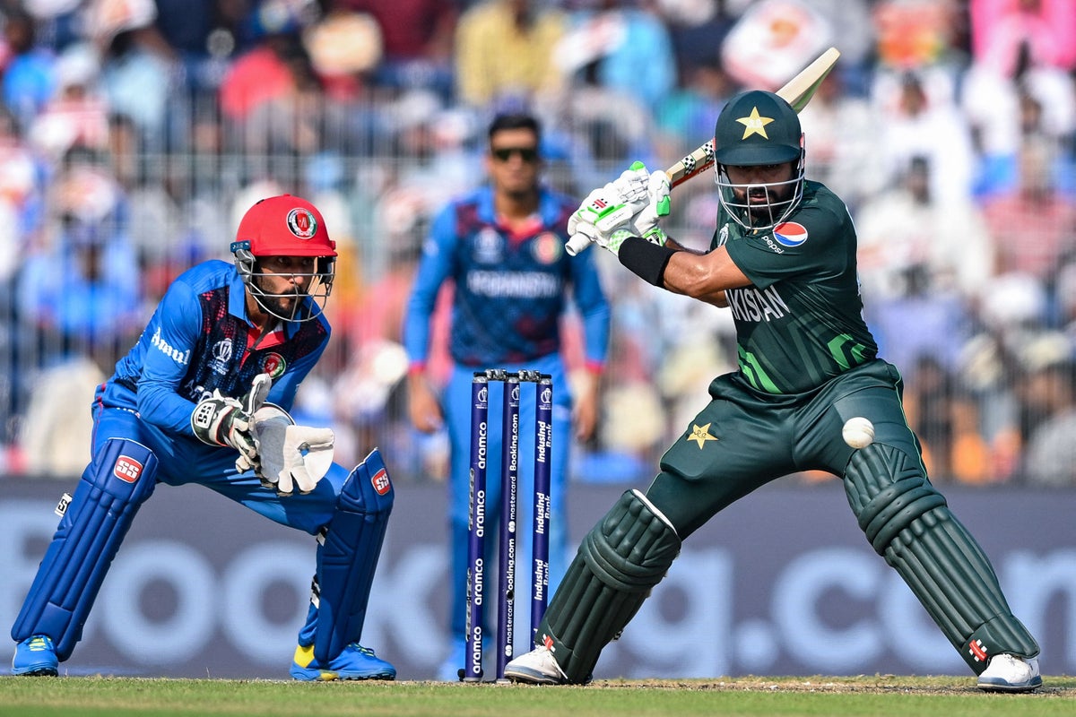 Pakistan vs Afghanistan LIVE: ICC Cricket World Cup score and updates as Babar Azam’s side set target of 283