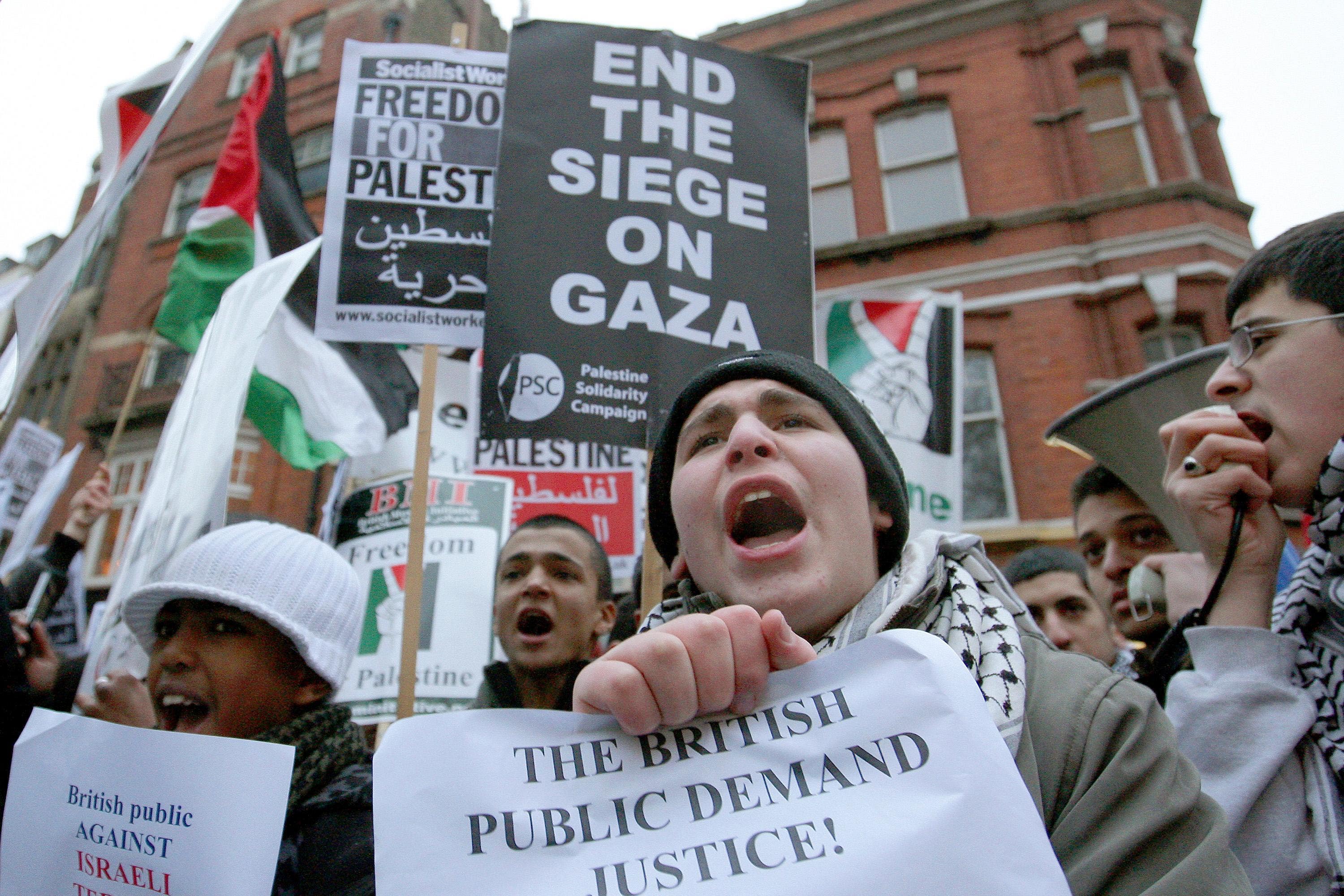 Pro-Palestine protests were held in London and across the UK over the weekend