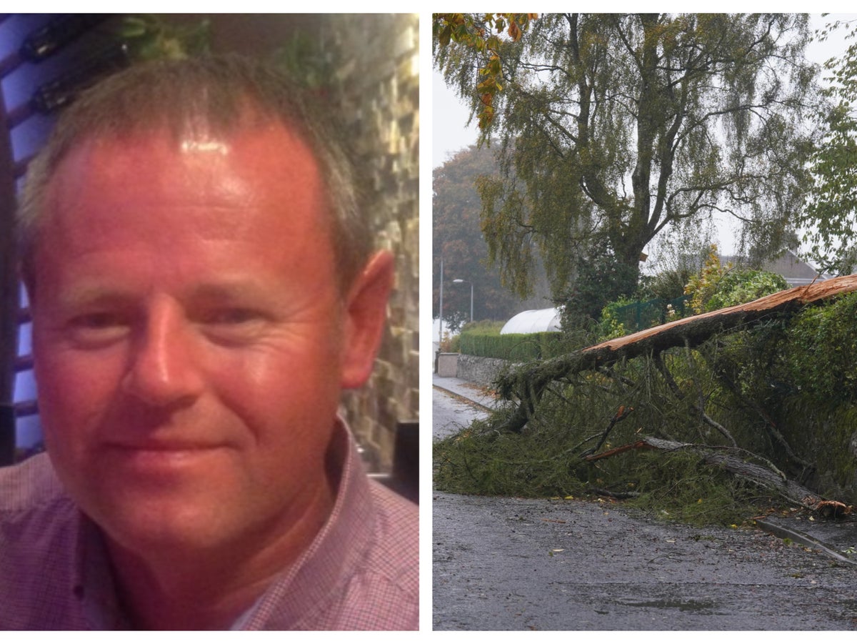 Tributes to ‘absolutely fantastic’ grandfather killed when tree hit van during Storm Babet