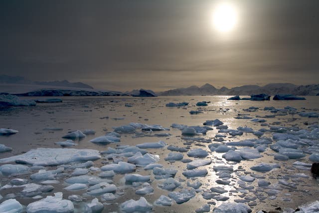 Melting ice is driven by a warming ocean which erodes the ice sheet from underneath (Michael Shortt/BAS/PA)